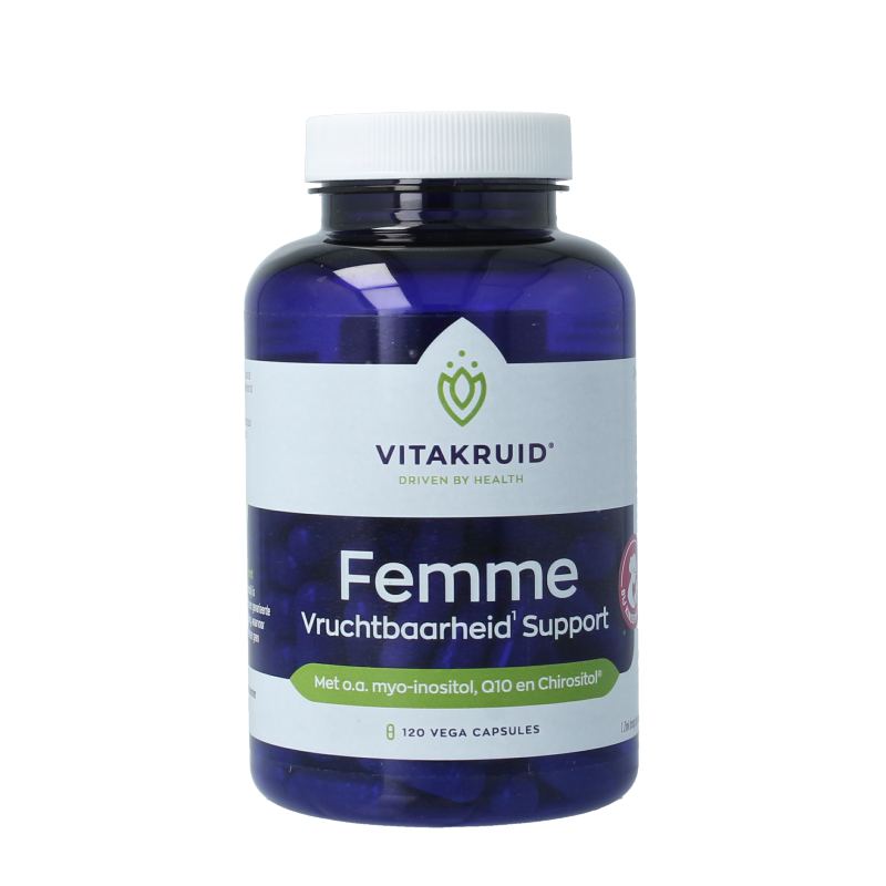 Vitakruid Supporto Fertilità Femme - 120 Capsule Vegetali