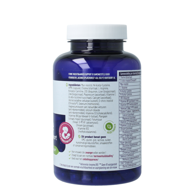 Femme vruchtbaarheid support 120 Vegetarische capsules