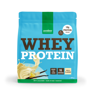 Purasana Whey Protein Vanille 400 Gramm