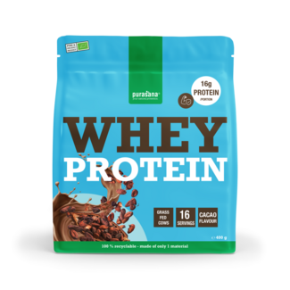 Purasana Whey Protein Kakao Bio 400 Gramm