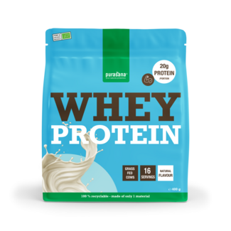 Purasana Whey Protein Natur Bio 400 Gramm