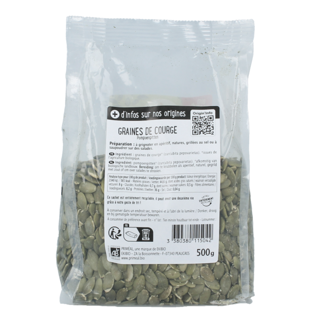 Pestki dyni bio 500 g