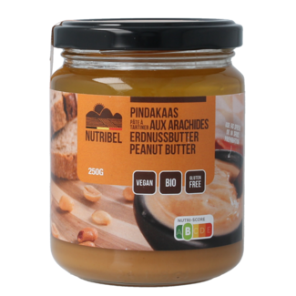 Nutribel Bio-Erdnussbutter 250 Gramm