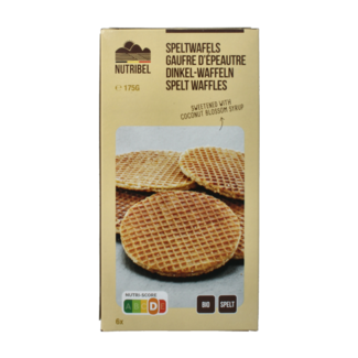 Nutribel Gaufrette d'épeautre bio 175 grammes