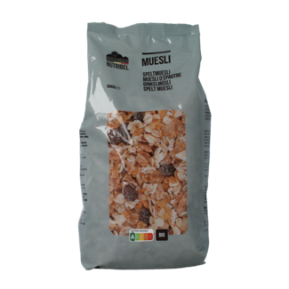 Nutribel Muesli d'épeautre bio 500 grammes