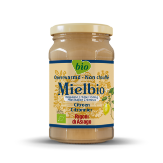 Mielbio Organic Creamed Lemon Honey 300 Grams
