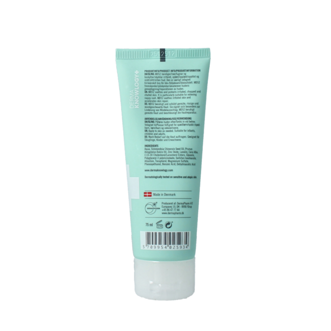 MD52 Barrierecreme met zink 75.00 Milliliter