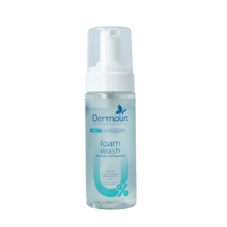 Dermolin Foamwash hydraterend foamer 150.00 Milliliter