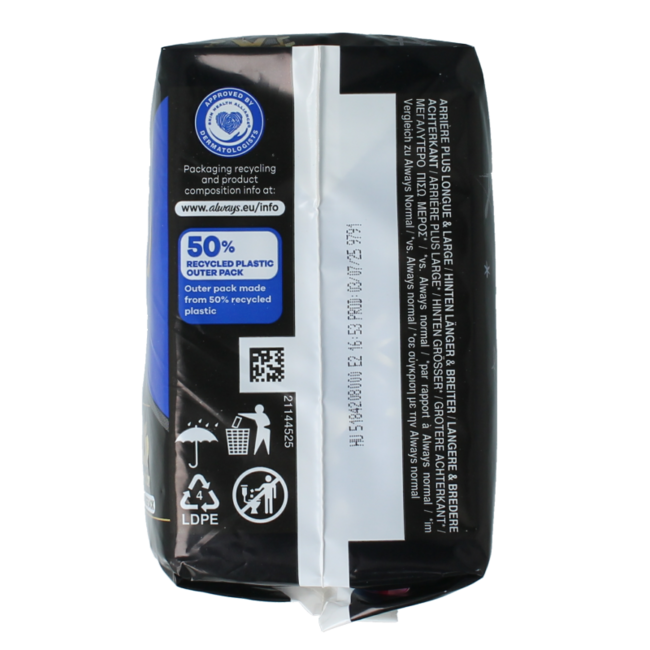 Maandverband ultra secure night 8.00 Stuks