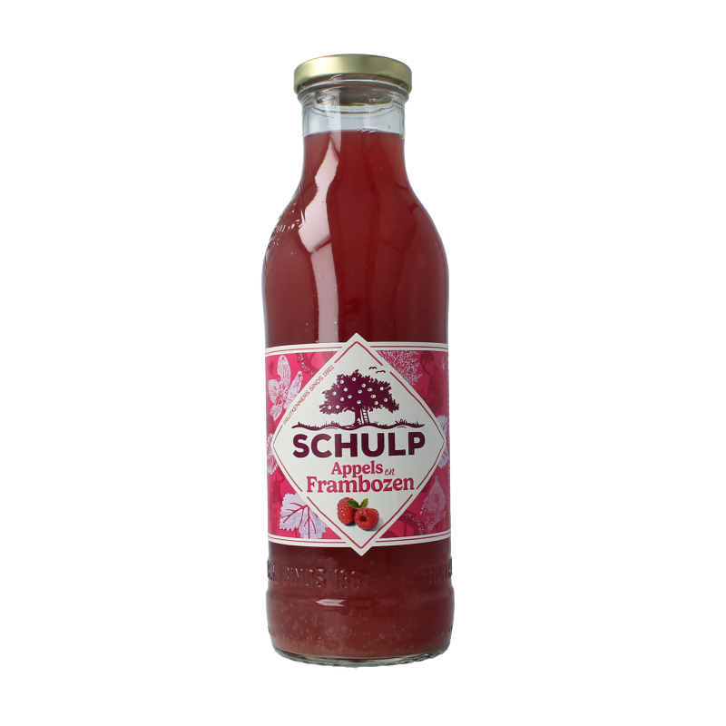 Schulp Appel & frambozensap 750 Milliliter