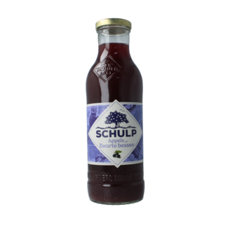 Schulp Appel & zwarte bessensap 750 Milliliter