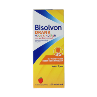 Bisolvon Children's syrup strawberry 100.00 Millilitres