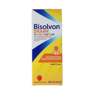 Bisolvon Sirop enfant fraise 100,00 millilitres