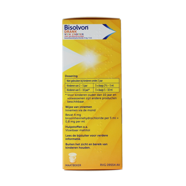 Drank kind aardbei 100.00 Milliliter