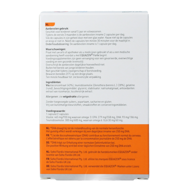 Equazen forte 60.00 Capsules