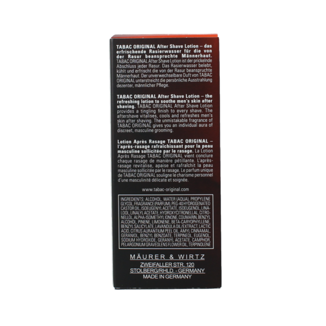 Original aftershave lotion natural spray 50.00 Milliliter