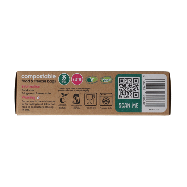 Diepvrieszakken 2 liter 35.00 Stuks