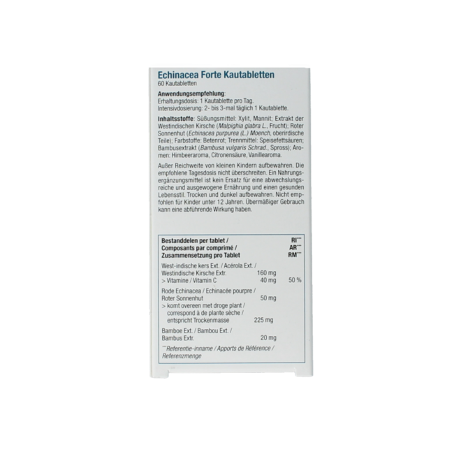 Echinacea forte 60.00 Kauwtabletten