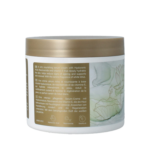 Zen white lotus glow serum bodybutter 225.00 Gram