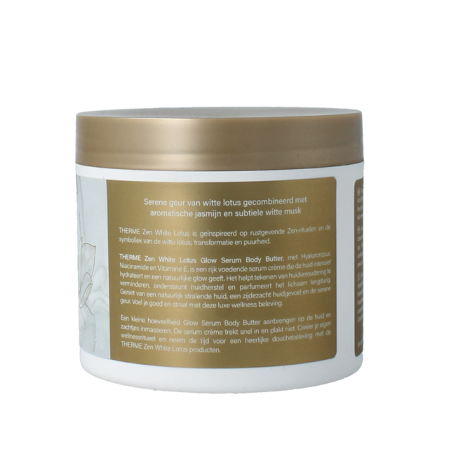 Zen white lotus glow serum bodybutter 225.00 Gram