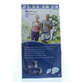 Attends Sample for men shield 2 2.00 Stuks