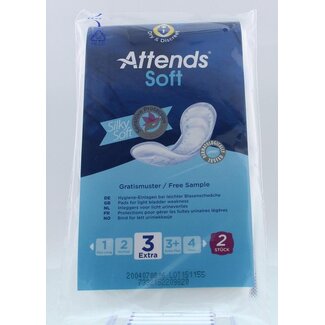 Attends Sample soft extra 3 2.00 Stuks