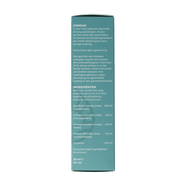Kruiden paddenstoelextract relax 50.00 Milliliter