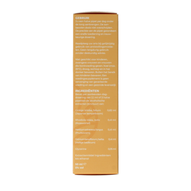 Kruiden paddenstoelextract focus 50.00 Milliliter