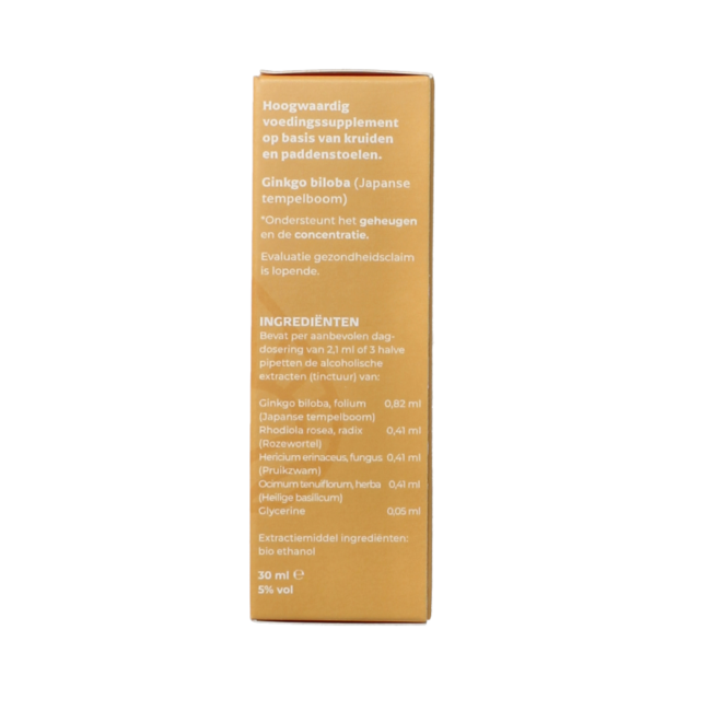 Kruiden paddenstoelextract focus 30.00 Milliliter
