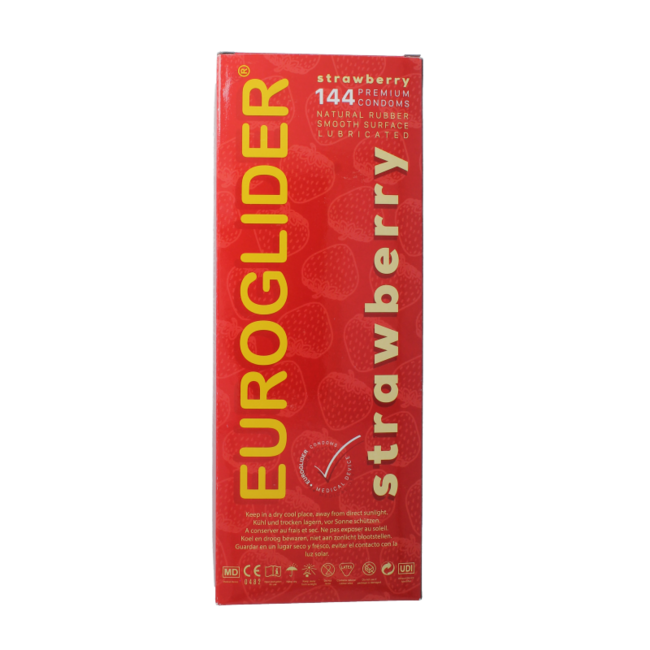 Preservativos de fresa 144,00 unidades