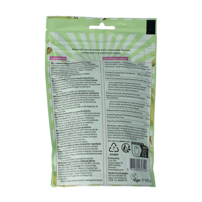 Pistachio cream 100.00 Gram