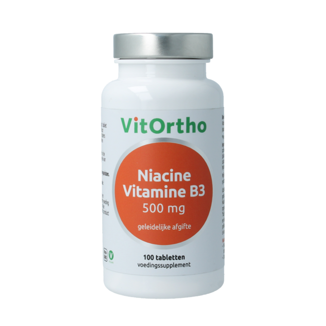 VitOrtho Niacine 500mg 100 Tabletten