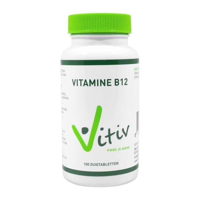 Vitiv Vitamin B12 Methylcobalamin 100 Lozenges