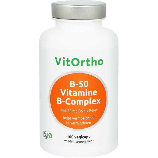 B-50 Complesso di Vitamine B 100 capsule vegetariane