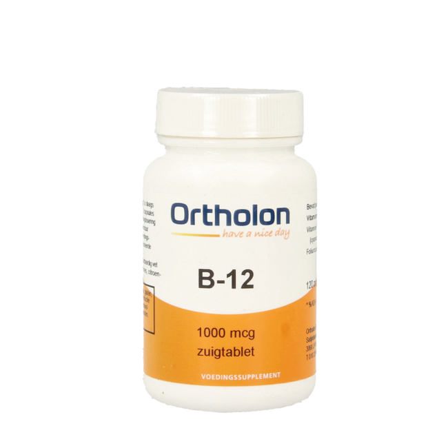 Ortholon Vitamin B12 1000mcg 120 Lozenges
