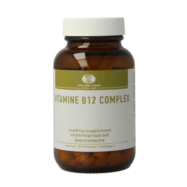 van der Pigge Complesso di Vitamina B12 90 Compresse Sublinguali