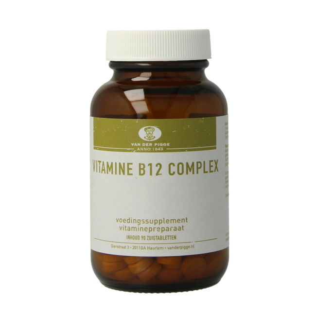 van der Pigge Complexe de Vitamine B12 90 Comprimés à sucer