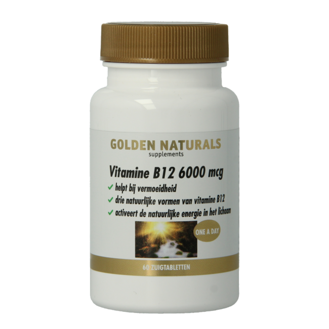 Vitamine B12 6000 mcg vega 60 comprimés à sucer