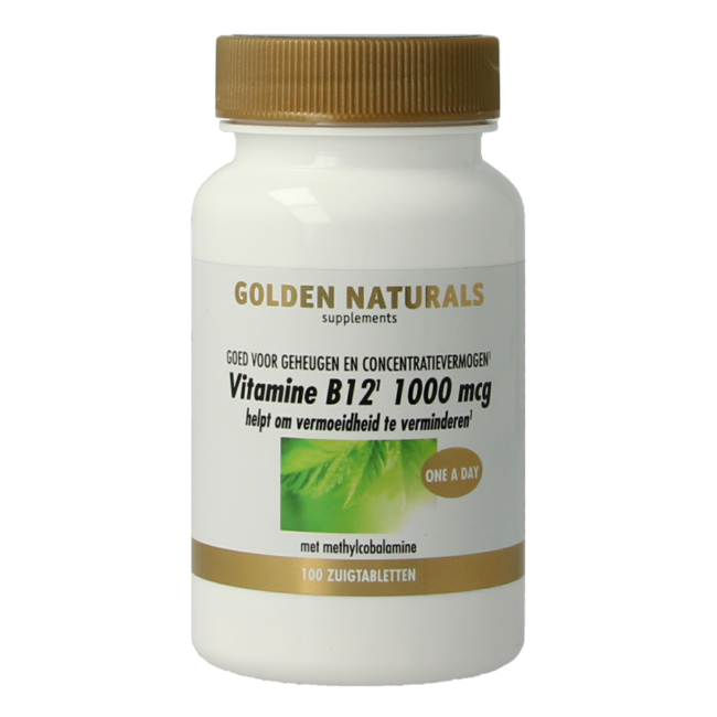 Vitamine B12 1000 mcg végan 100 comprimés à sucer