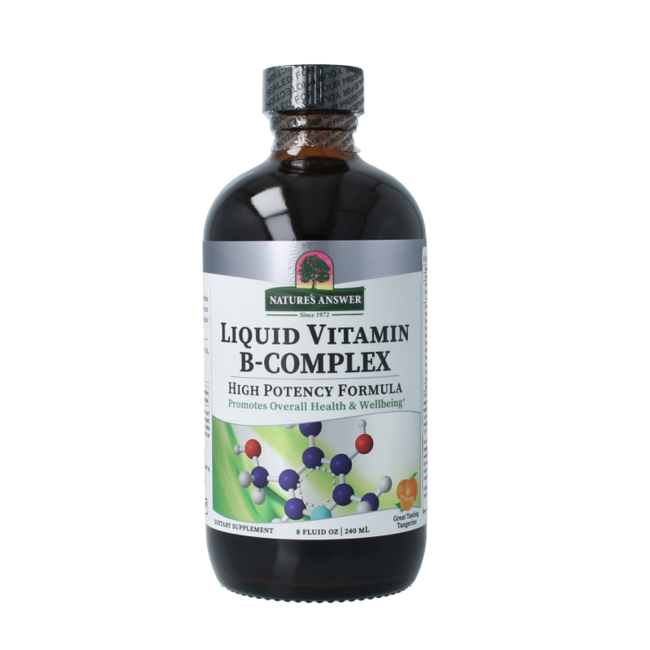 Complesso di Vitamine B Liquide Nature's Answer - Liquid Vitamin B 240 Millilitri