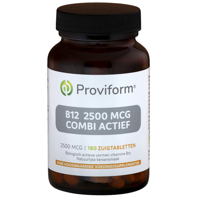 Proviform Witamina B12 2500mcg aktywny kompleks 180 tabletek do ssania