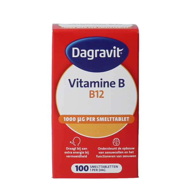 Dagravit Witamina B12 1000mcg tabletki rozpuszczalne 100 szt.