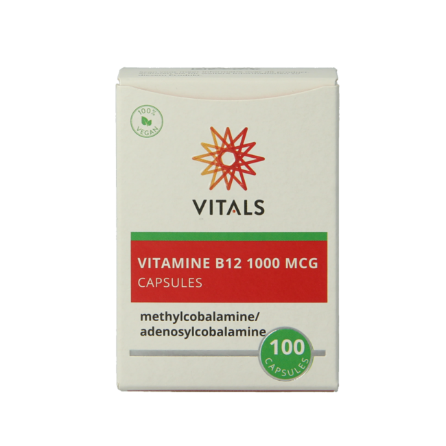 Vitamin B12 1000 mcg 100 Capsules