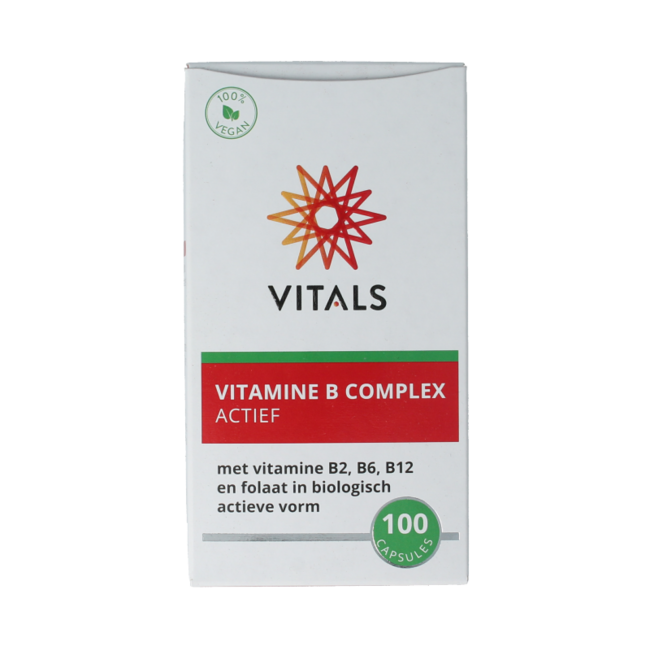 Complejo Vitamina B activo 100 cápsulas