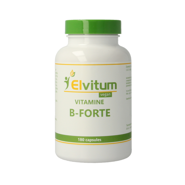 Elvitum Vitamin B-forte hefefrei 180 Vegetarische Kapseln