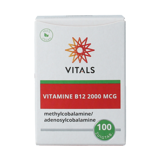 Vitamin B12 2000 mcg 100 Lutschtabletten