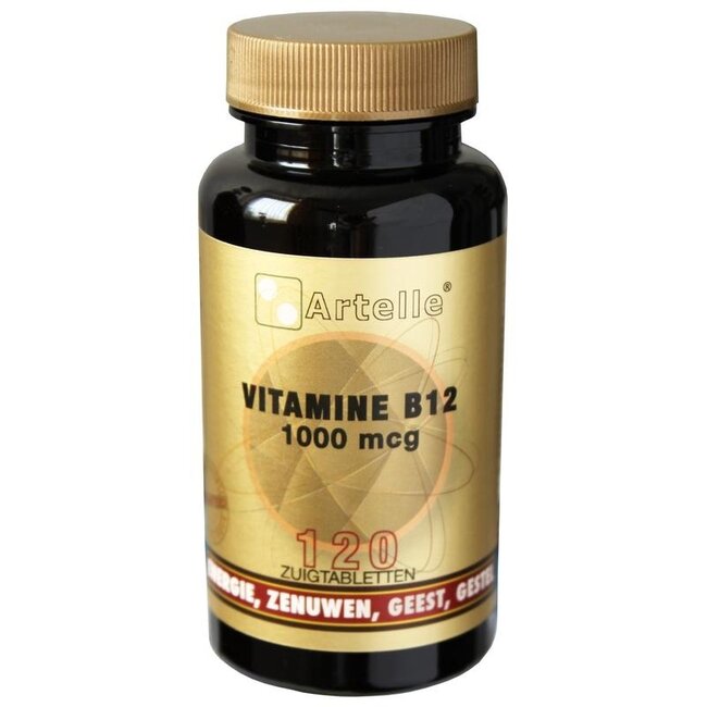Vitamine B12 1000mcg 120 Zuigtabletten