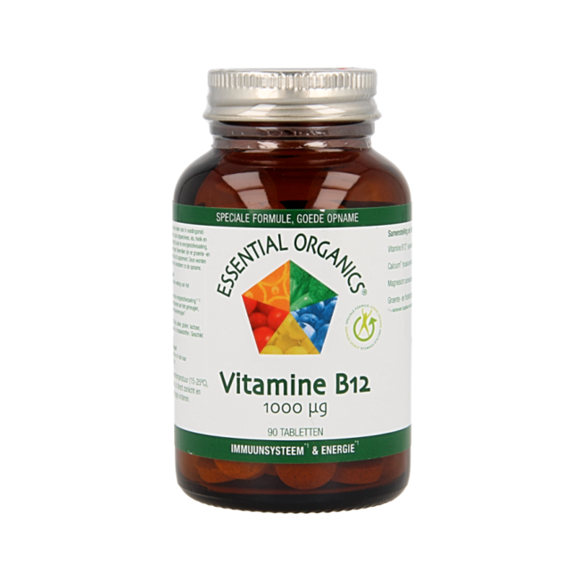 Essential Organ Witamina B12 1000mcg 90 Tabletek