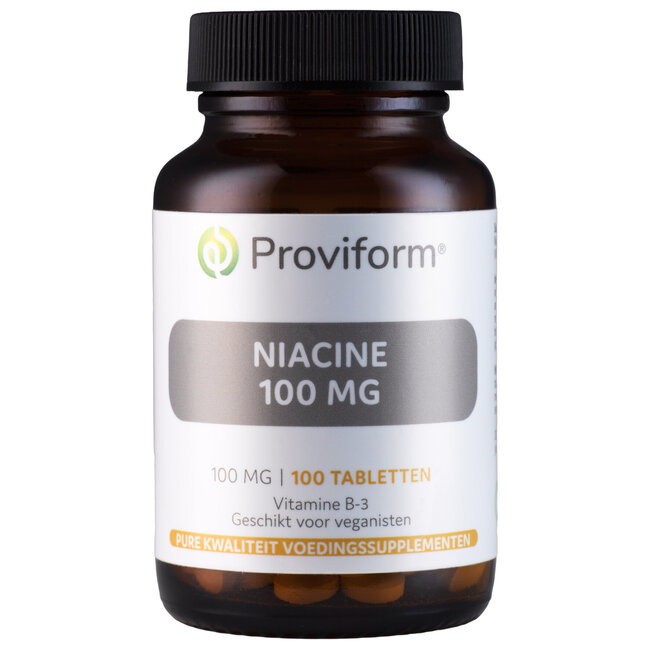 Vitamina B3 niacina 100 mg 100 comprimidos