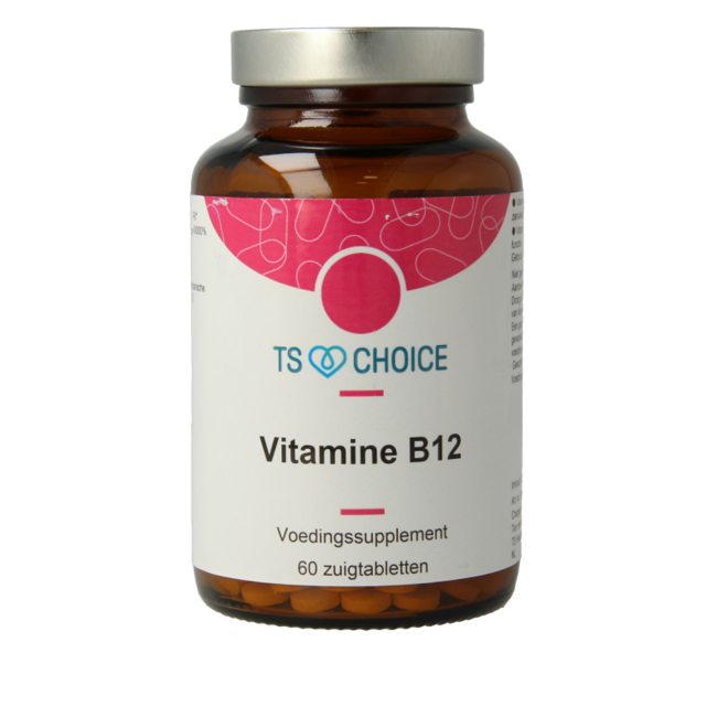 TS Choice Vitamine B12 cobalamine 60 Zuigtabletten